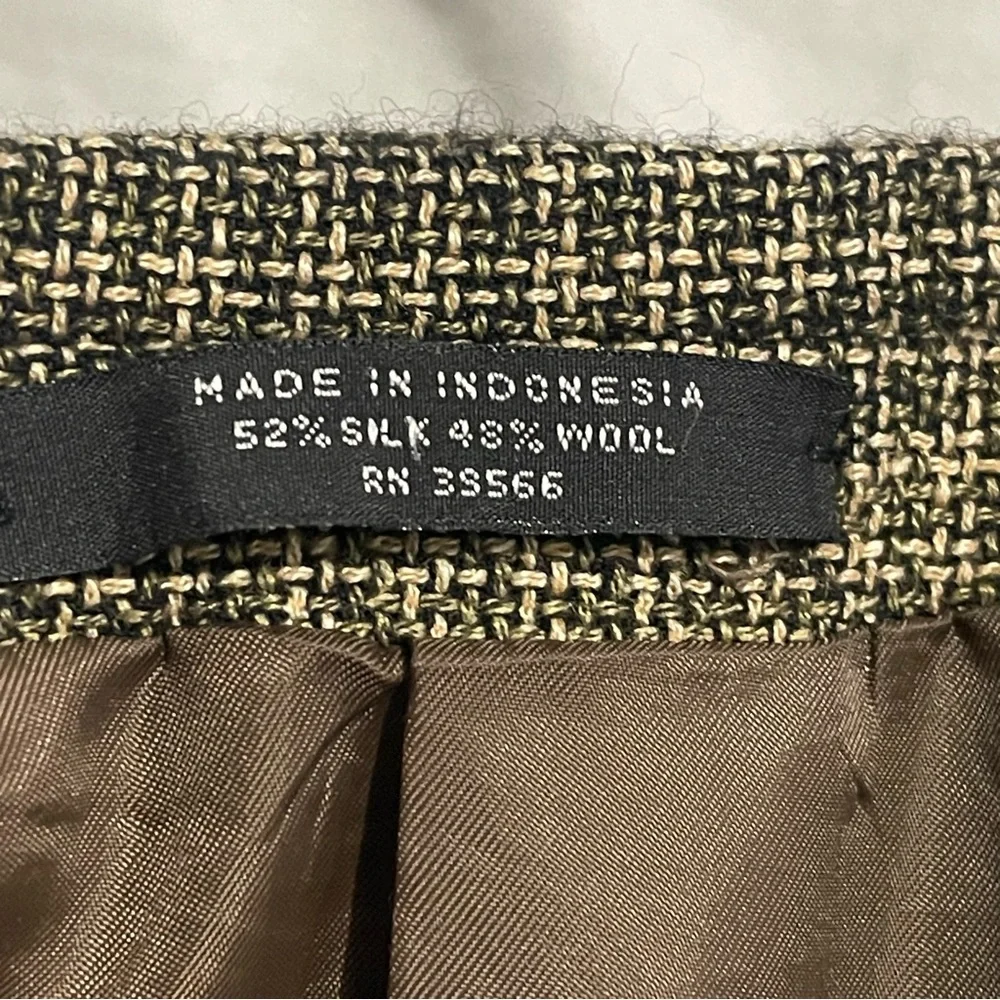 Mappelli De Milano Men 44L Brown Silk Wool Blazer Sport Coat Heavyweight‎ Casual